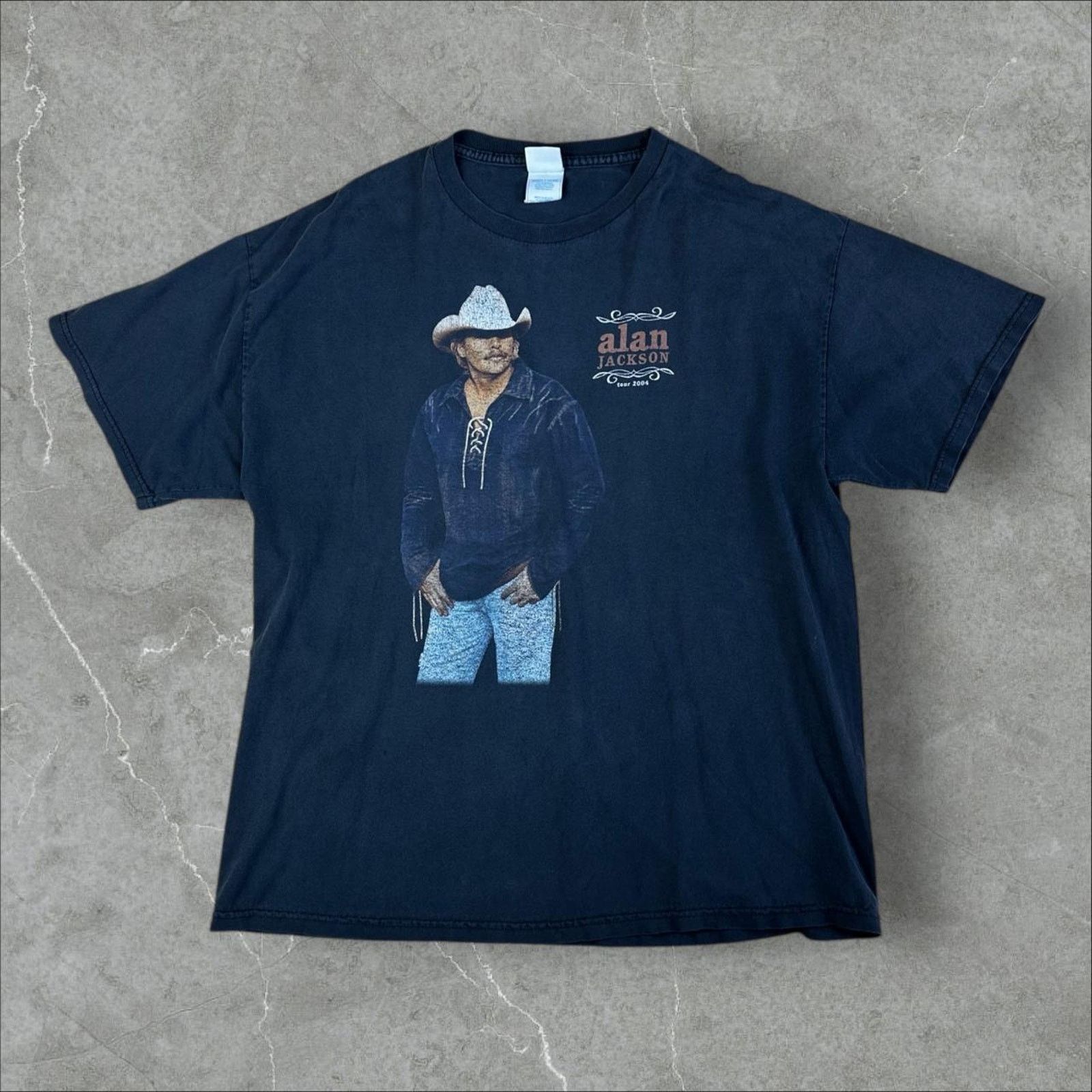 Other Vintage 2004 Alan Jackson Tour Concert Tee Size US XL / EU 56 / 4 - 1 Thumbnail