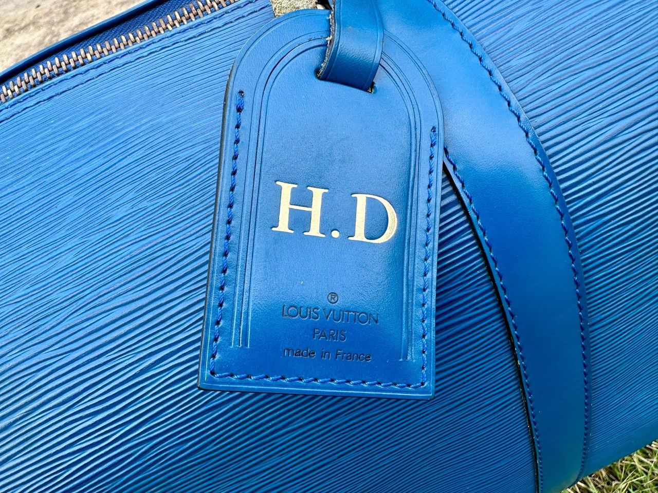 Louis Vuitton Authentic Louis Vuitton Keepall 50 Epi Leather Travel Bag Size ONE SIZE - 8 Thumbnail