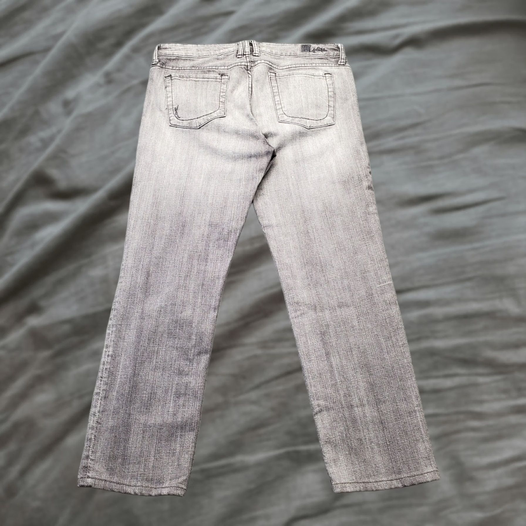 Vintage KUT from the Kloth Jeans Womens 12 Size Multi Denim Stretch Cotton Straight Leg Size 34" / US 12 / IT 48 - 1 Thumbnail