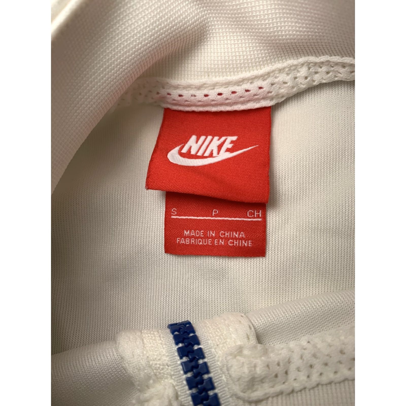 Nike Nike Sportswear Taped Poly Retro Track Jacket Men Small Bone Blue Size US S / EU 44-46 / 1 - 7 Thumbnail