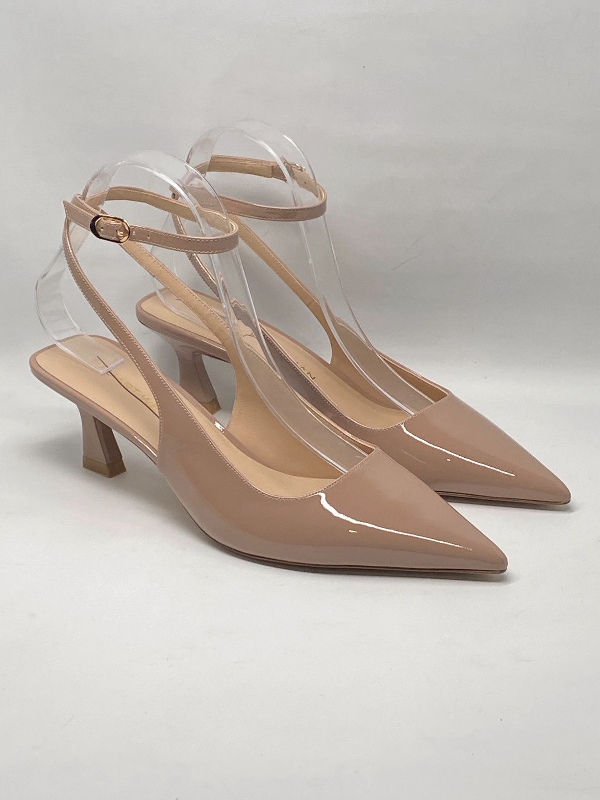 Stuart Weitzman Stuart Weitzman Patent Leather Strappy Pumps size 8 Size US 8 / IT 38 - 2 Thumbnail