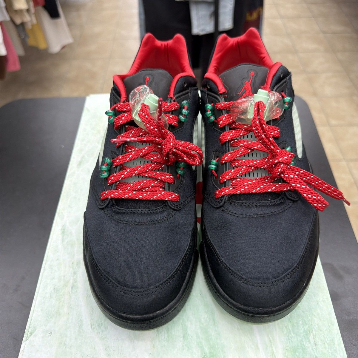Jordan Brand Air Jordan 5 Retro Low SP Clot Black Jade Men's Size 10 Size US 10 / EU 43 - 14 Thumbnail