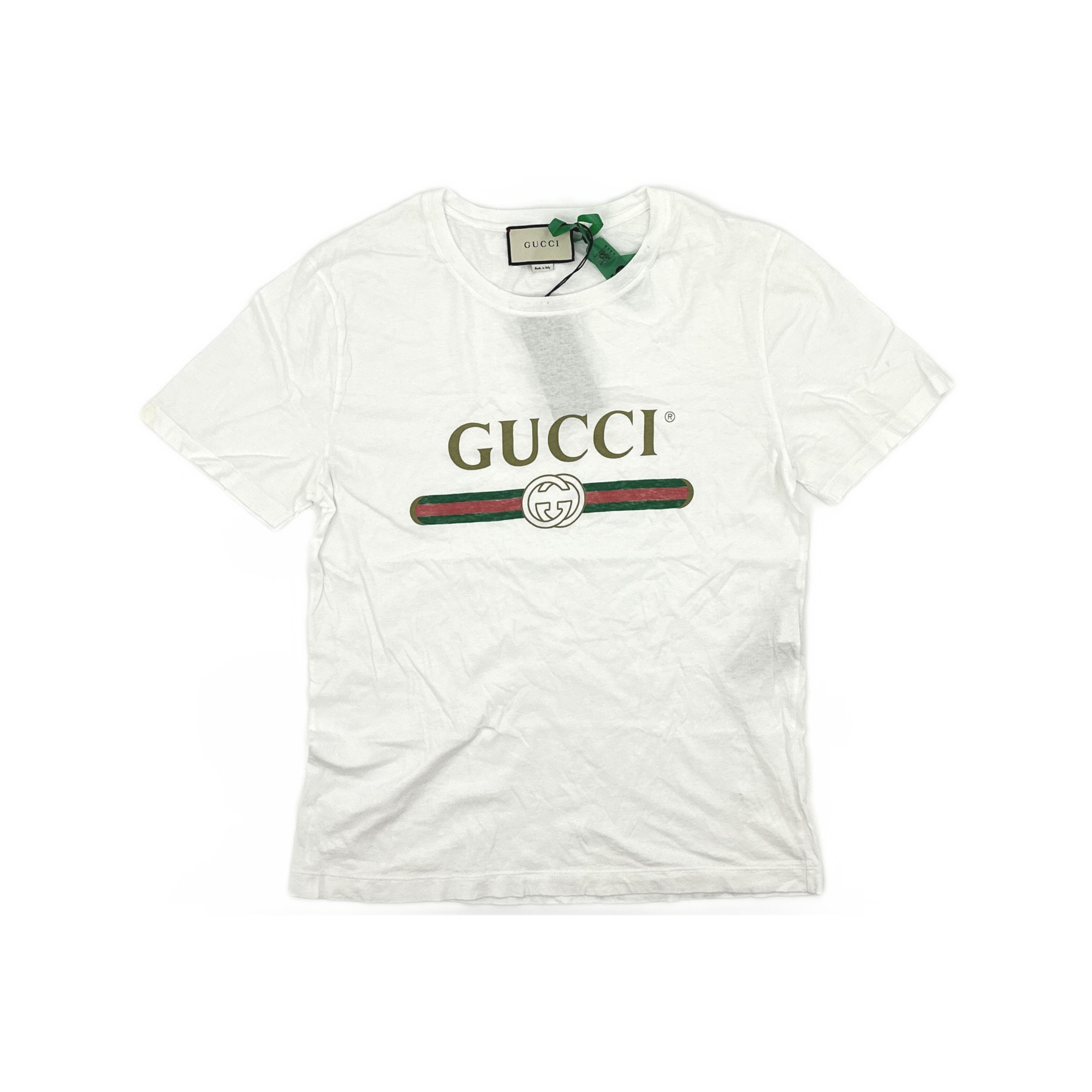 Gucci Gucci Logo Print T-Shirt Size XS Size US XS / EU 42 / 0 - 1 Thumbnail
