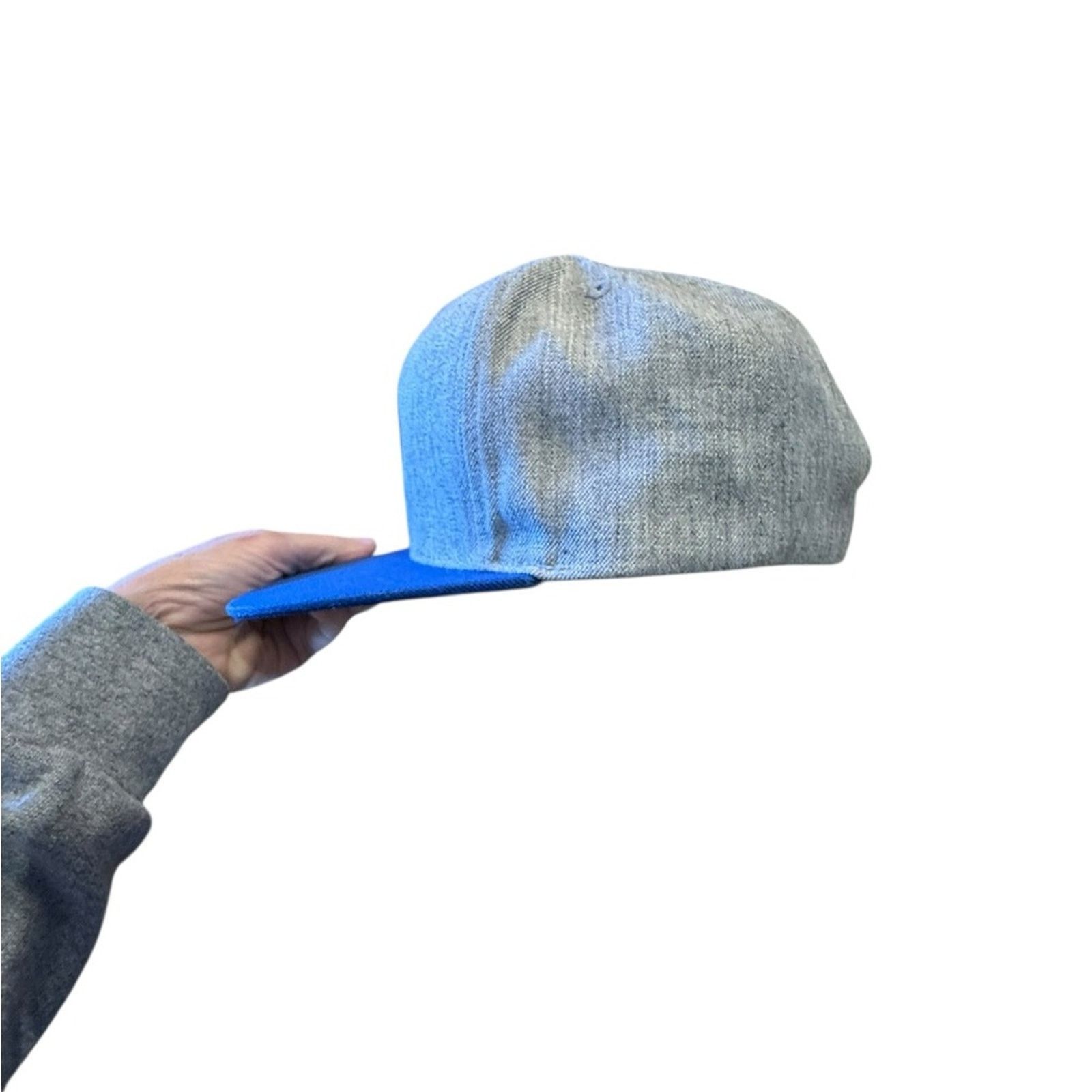 Mitchell & Ness NBA Golden State Warriors Blue & Gray Mitchell & Ness Hat Size ONE SIZE - 7 Thumbnail