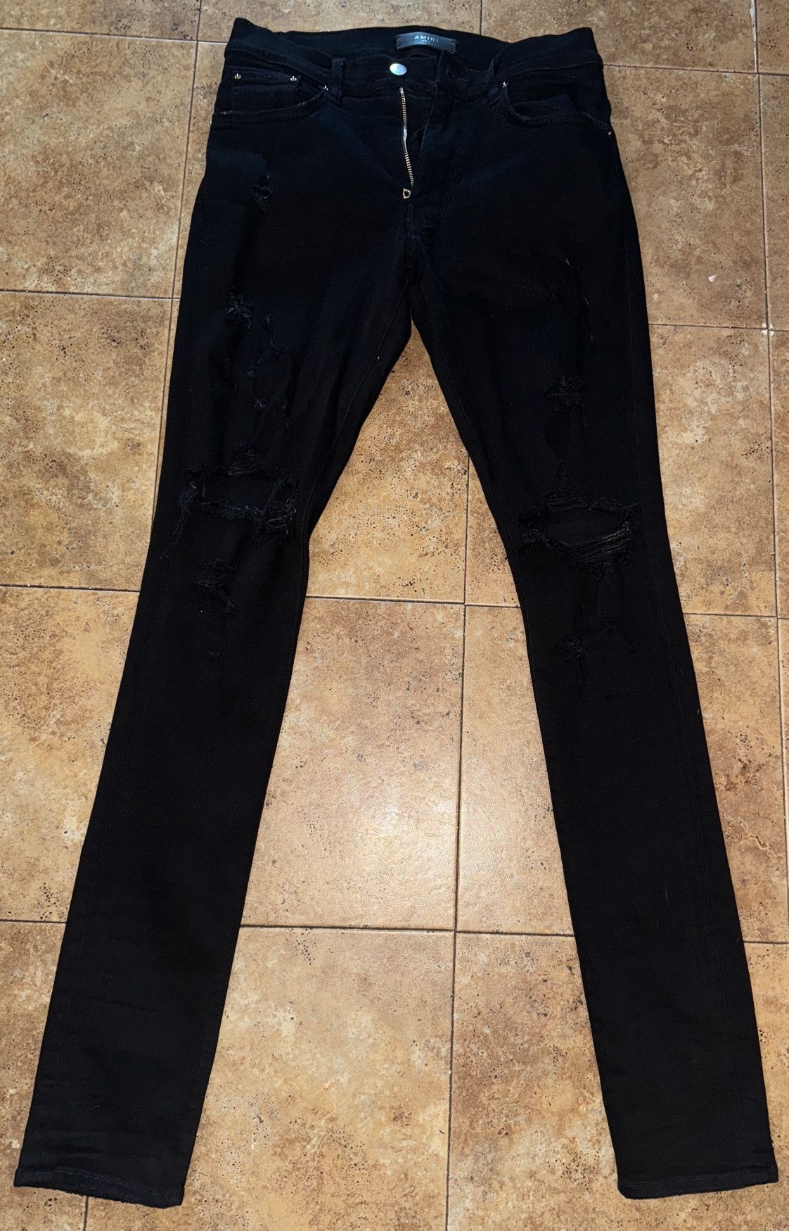 Amiri Amiri Thrasher Jeans Size US 31 - 2 Thumbnail