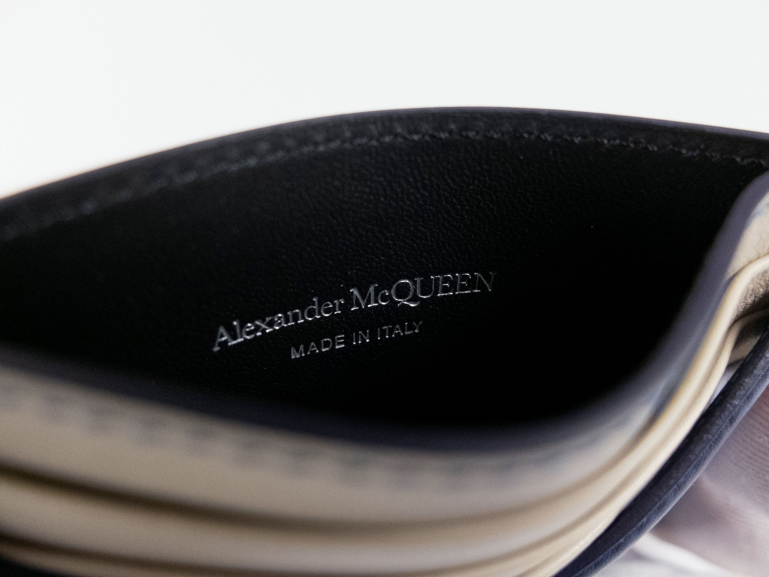 Alexander McQueen ALEXANDER MCQUEEN Harness four color leather card holder q Size ONE SIZE - 5 Thumbnail