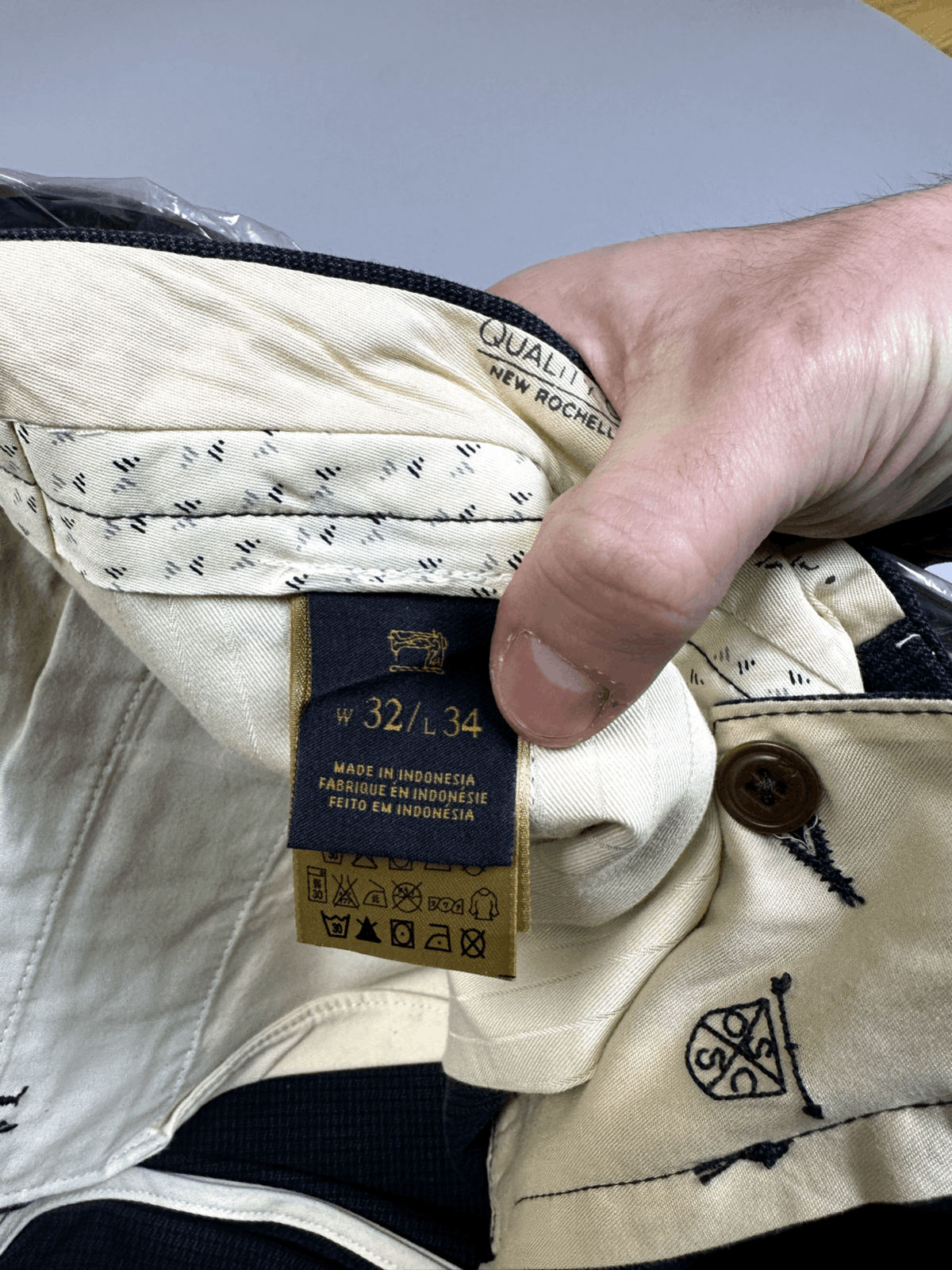 Scotch & Soda Straigh Fit dark gray Scotch&Soda Medium + leather belt Size US 32 / EU 48 - 6 Thumbnail
