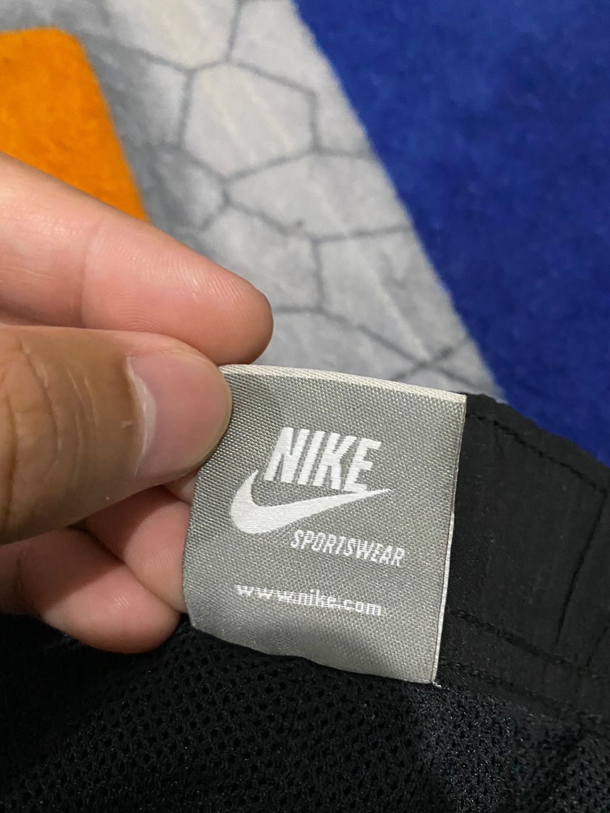 Nike 💸NEED GONE💸 nike sweatpants nylon relaxed y2k Size US 35 - 9 Thumbnail