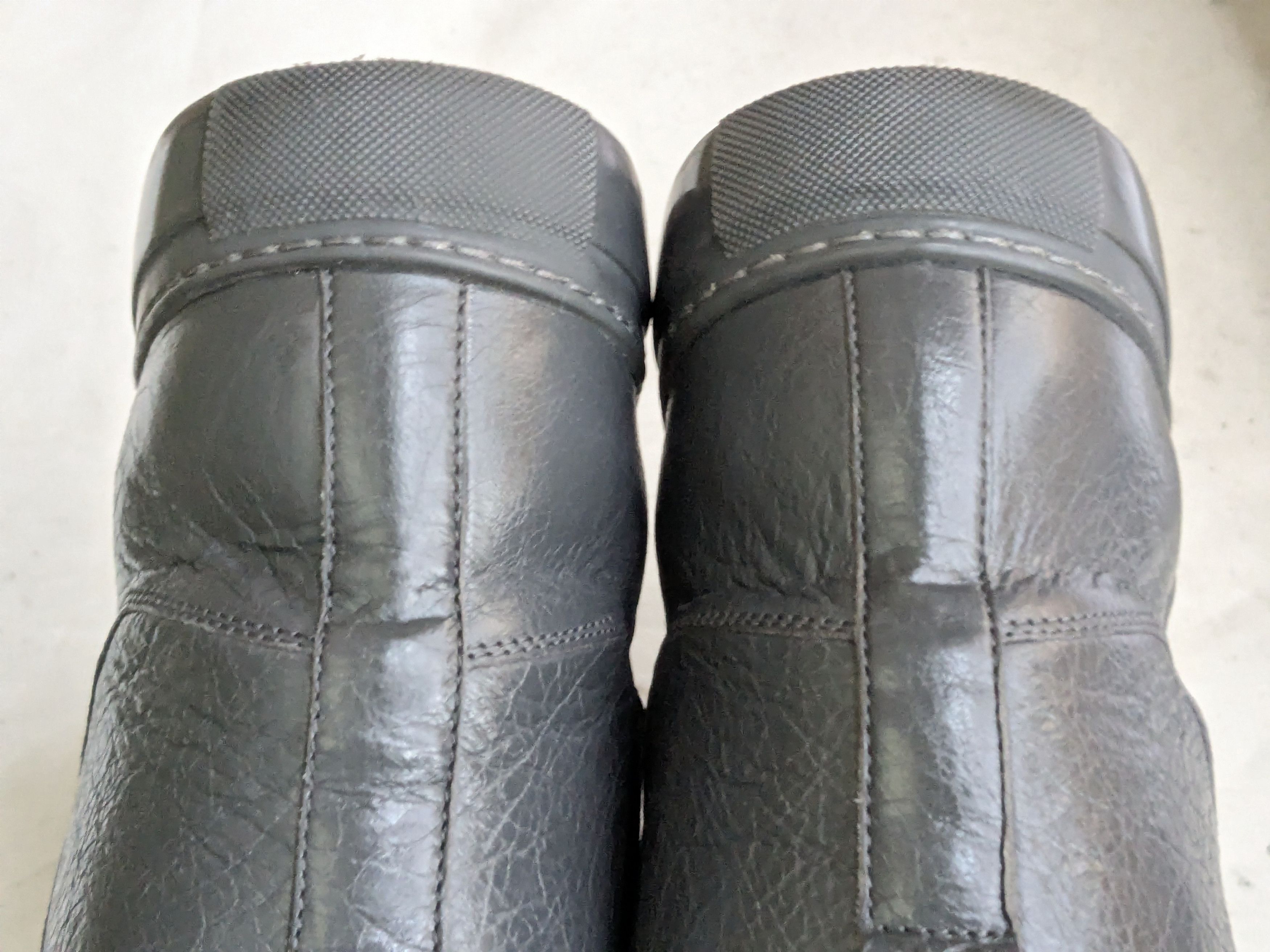 Balenciaga Balenciaga Arena Gray 14 Leather High Tops Size US 14 / EU 47 - 13 Thumbnail