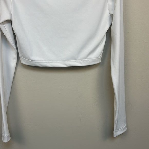 Pyer Moss × Reebok REEBOK X PYER MOSS White Recycled Polyester Turtleneck SMALL Size S / US 4 / IT 40 - 6 Thumbnail