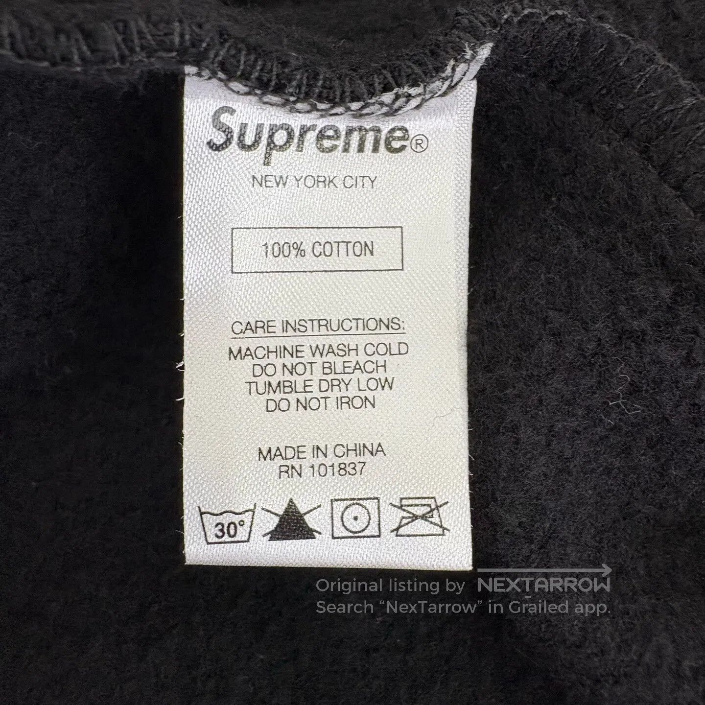 Supreme SUPREME SS21 Week 2 – Large Logo, Black hoodie Size US L / EU 52-54 / 3 - 4 Thumbnail