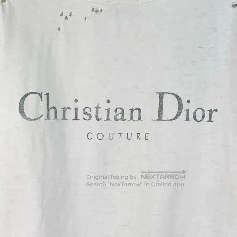 Dior Dior White Cotton Men's T-Shirt M Size . Size US M / EU 48-50 / 2 - 4 Thumbnail