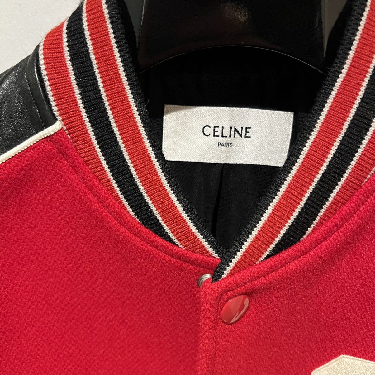 Celine × Hedi Slimane Celine Varsity Jacket in Small Size US S / EU 44-46 / 1 - 3 Thumbnail