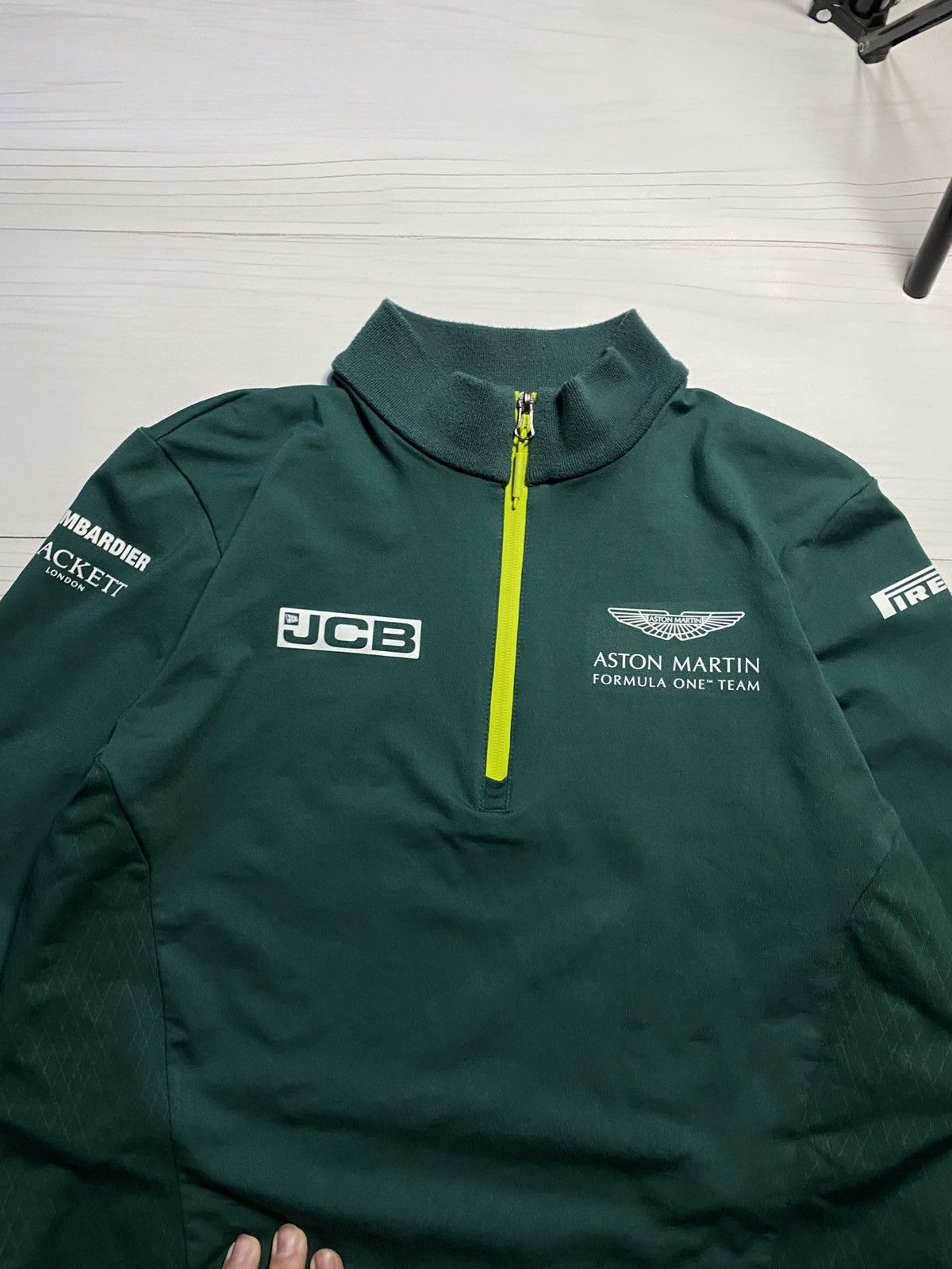 Formula 1 × Hackett Aston Martin Formula 1 team Hackett 1/3 longsleeve t shirt Size US M / EU 48-50 / 2 - 6 Thumbnail