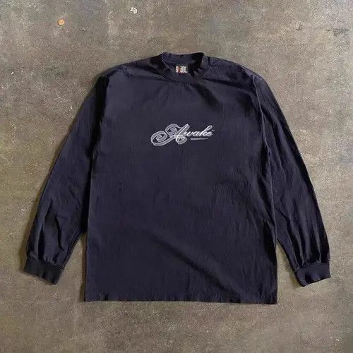 Japanese Brand × Vintage Black washed retro classic car pattern long sleeve t-shirt Size US L / EU 52-54 / 3 - 2 Thumbnail