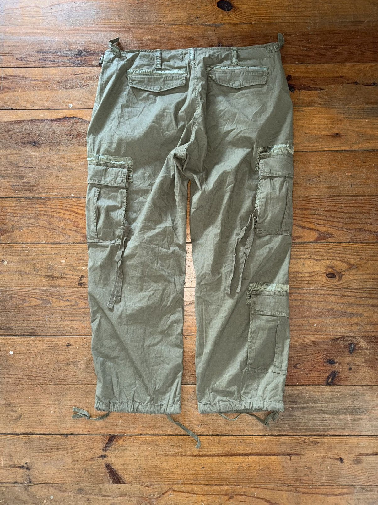 Abercrombie & Fitch VINTAGE ABERCROMBIE & FITCH MILITARY CARGO PANTS Size US 44 / EU 60 - 2 Thumbnail