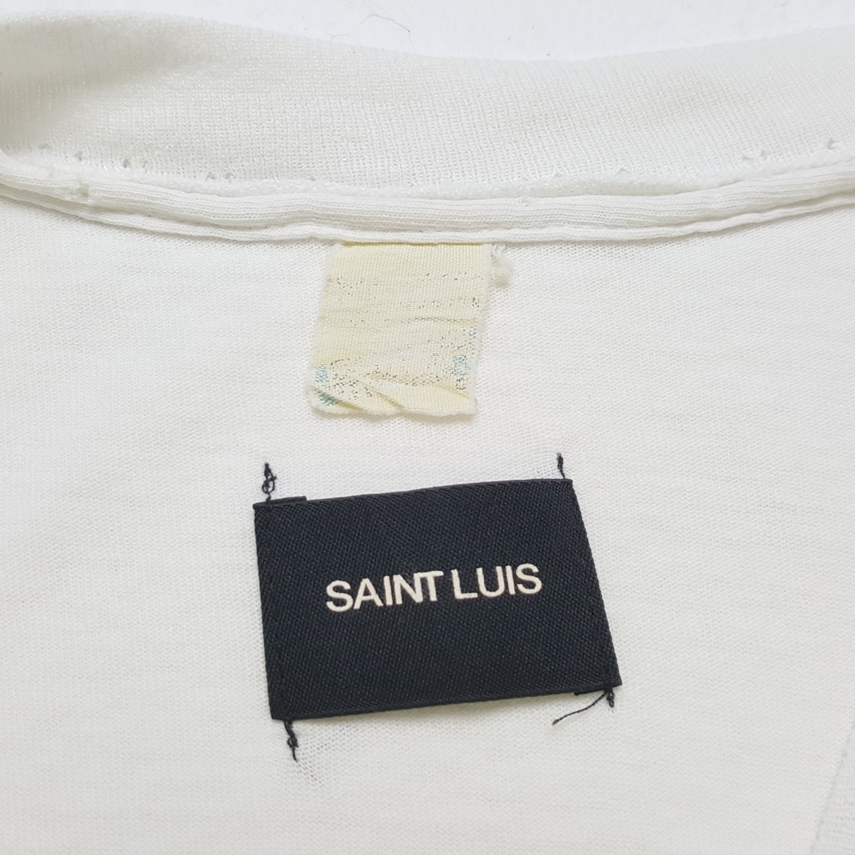 Designer × NBA × Vintage Vintage 90's CHICAGO BULLS American NBA Saint Luis T-Shirt Size US M / EU 48-50 / 2 - 6 Thumbnail