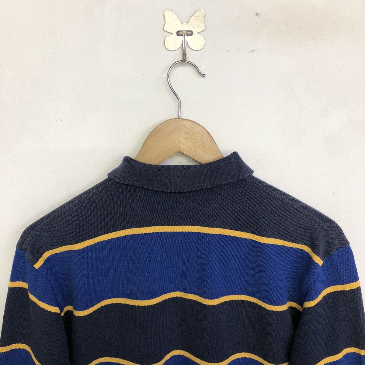 Polo Ralph Lauren Polo Ralph Lauren Pony Long Sleeve Collar Stripe Shirt Size US M / EU 48-50 / 2 - 8 Thumbnail