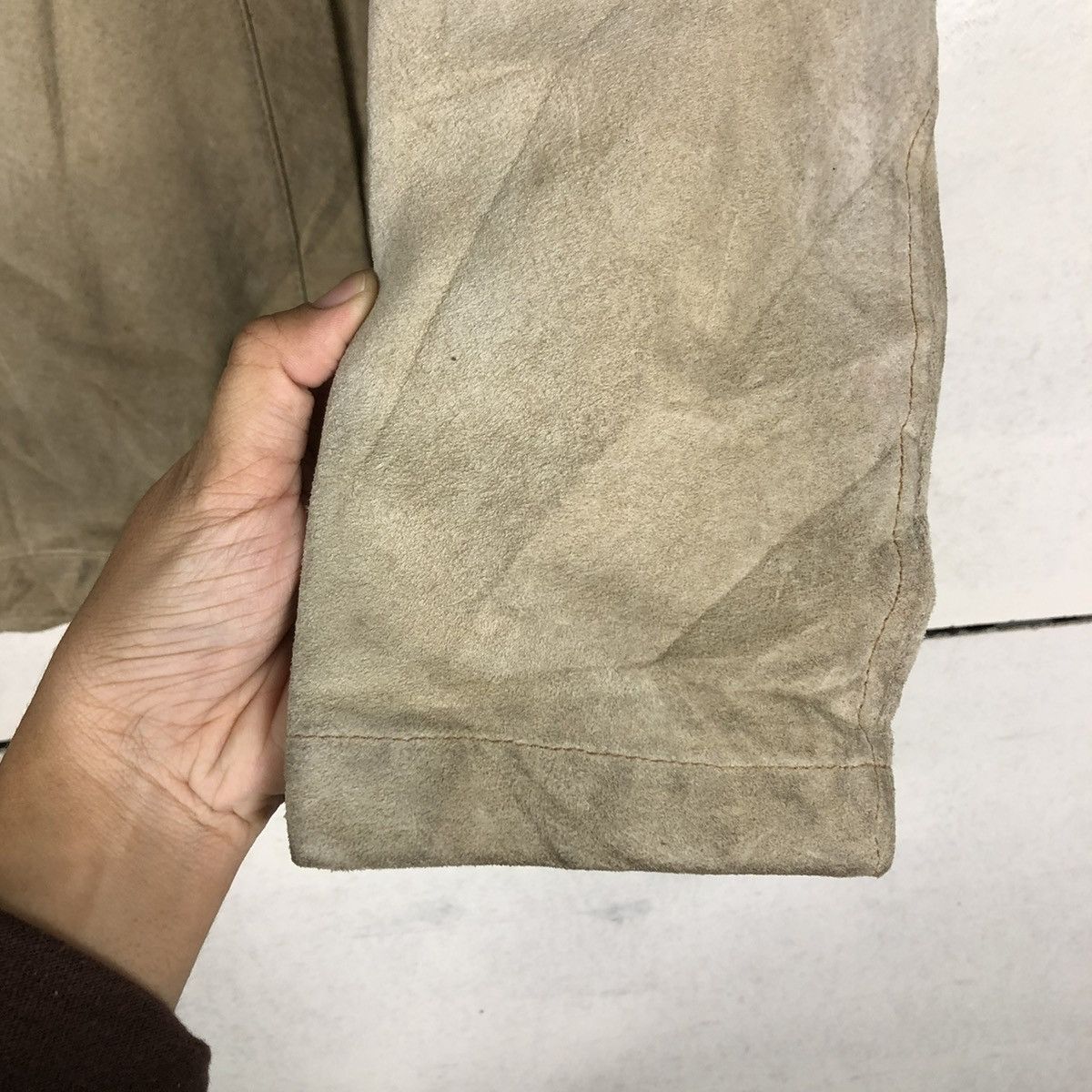 Japanese Brand 🔥VINTAGE LEATHER JACKET KANSAI JEANS JAPAN ISSEY MIYAKE Size US M / EU 48-50 / 2 - 15 Thumbnail