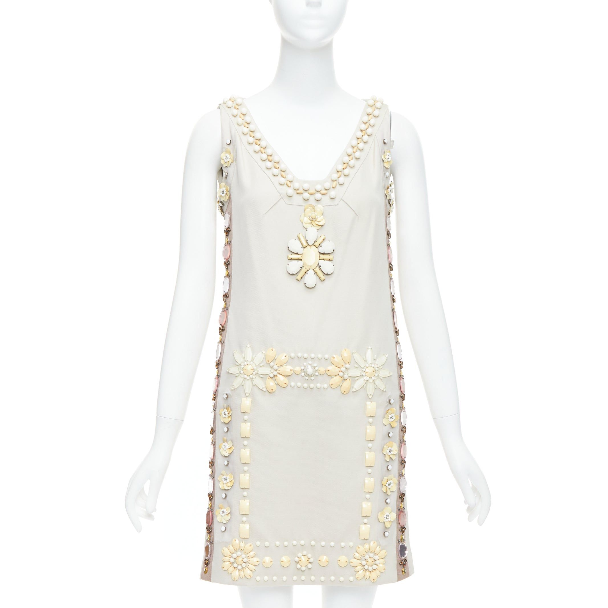 lanvin gold dress Lanvin 2005,beaded silk gold dress – One Vintage main image 1