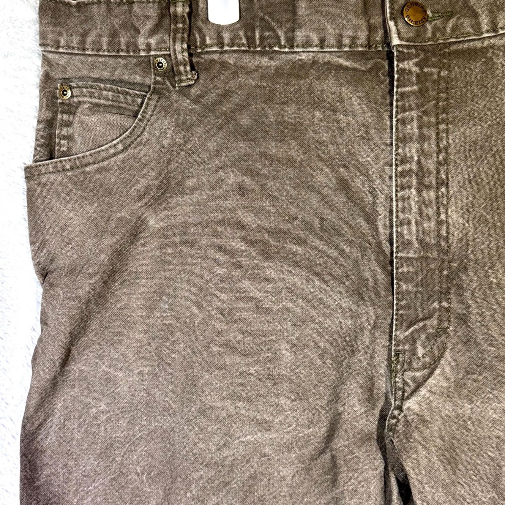 Dickies Dickies Carpenter Jeans 40 x 30 Gray Denim High-Rise Straight Leg Jeans Mens Size US 40 / EU 56 - 3 Thumbnail