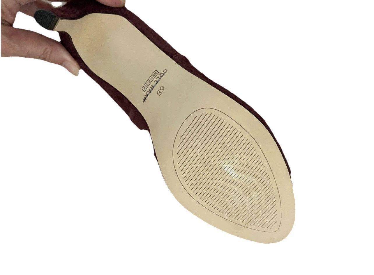 Cole Haan COLE HAAN JONES CORODOVAN SUEDE PEEP TOE BOOTIES US Size 6 Size US 6 / IT 36 - 6 Thumbnail