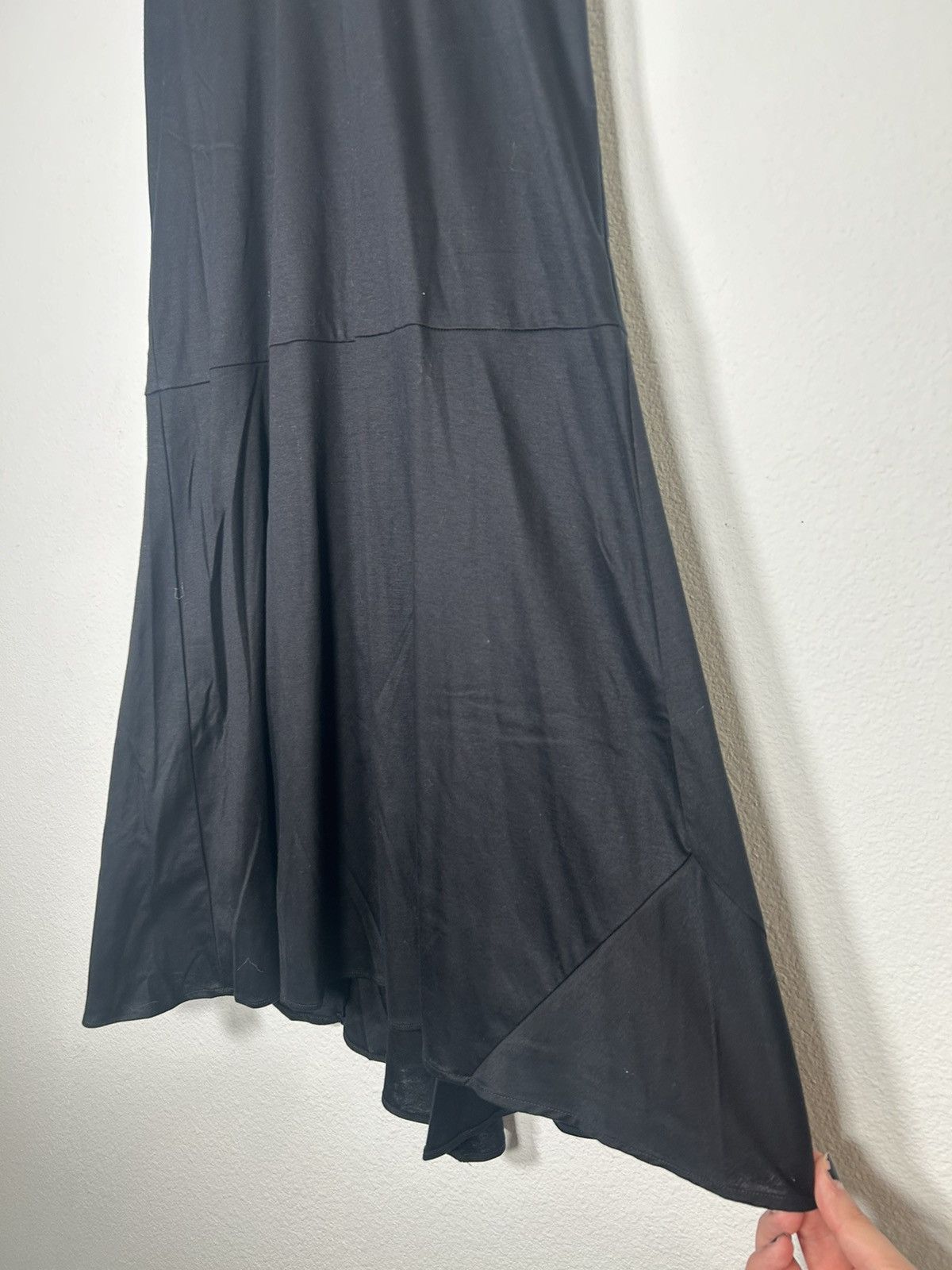 Helmut Lang AW2000 Draped Knite Godet Mini Dress Size M / US 6-8 / IT 42-44 - 3 Thumbnail