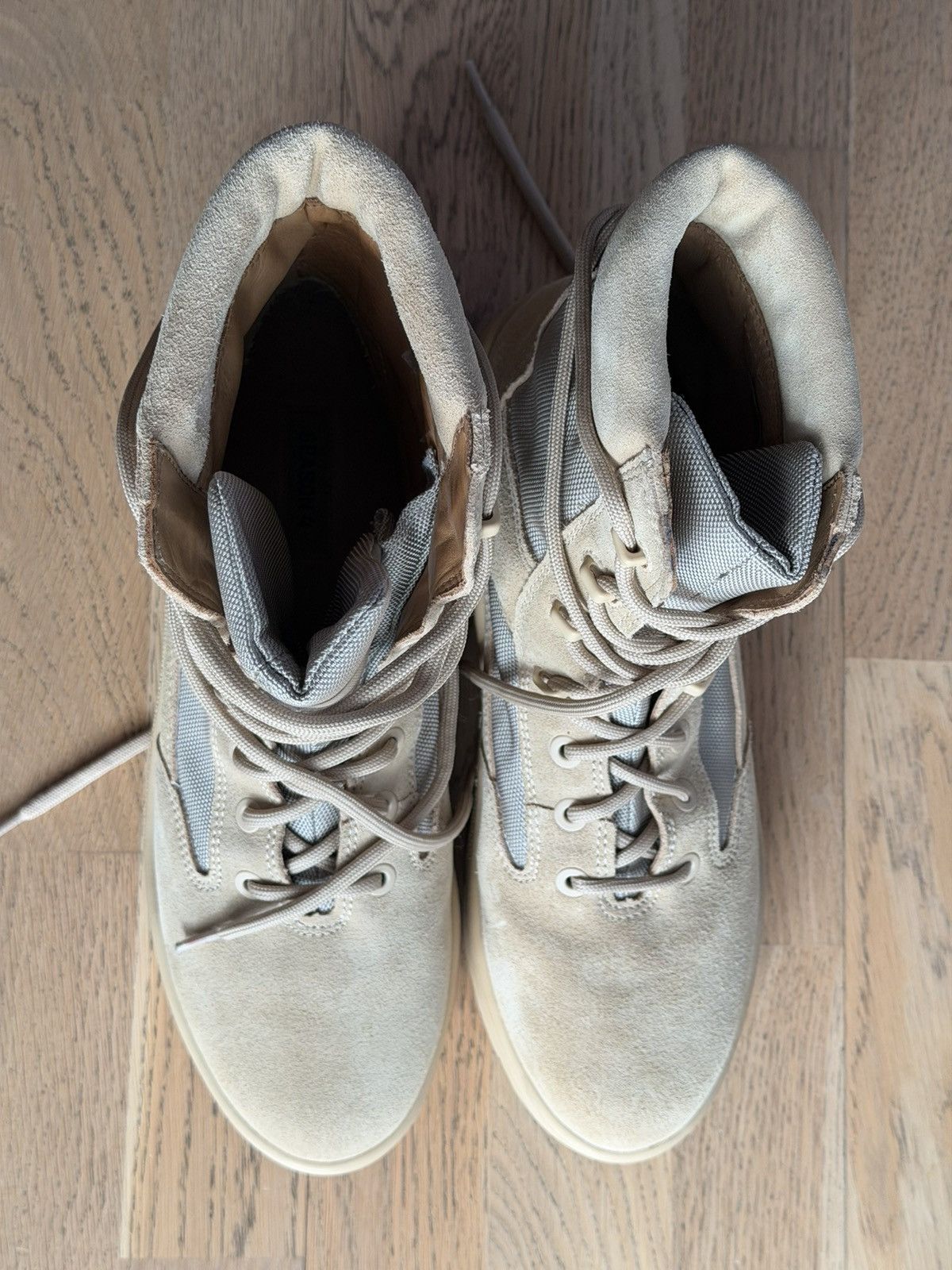 Yeezy Yeezy Season 4 Combat Boots Sand Size US 13 / EU 46 - 7 Thumbnail