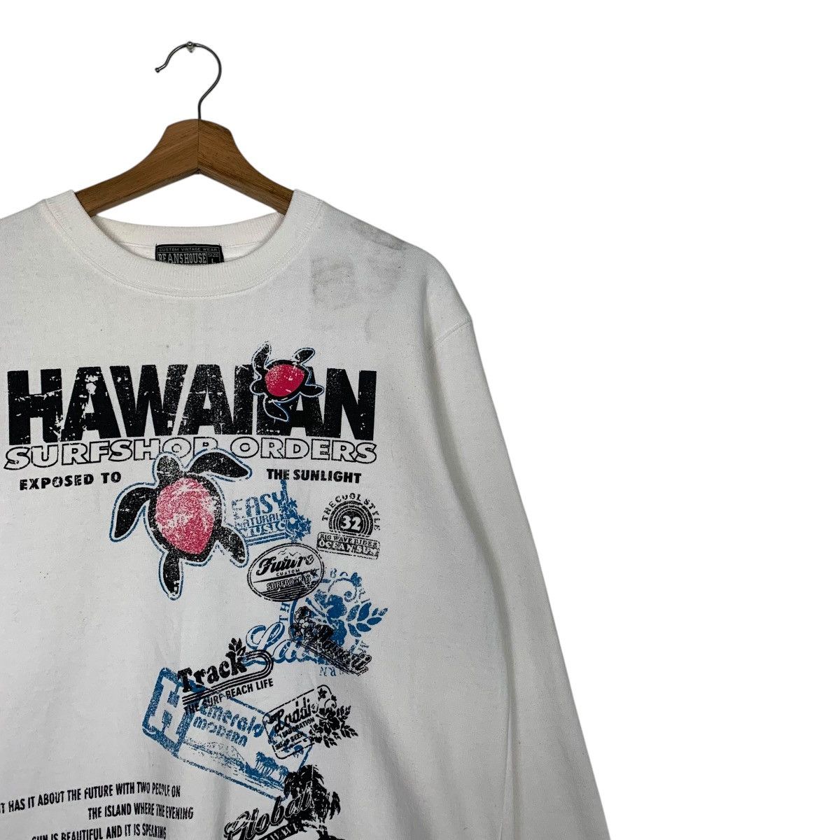 Japanese Brand Hawaian Surf Shop Sweatshirt Size US M / EU 48-50 / 2 - 5 Thumbnail