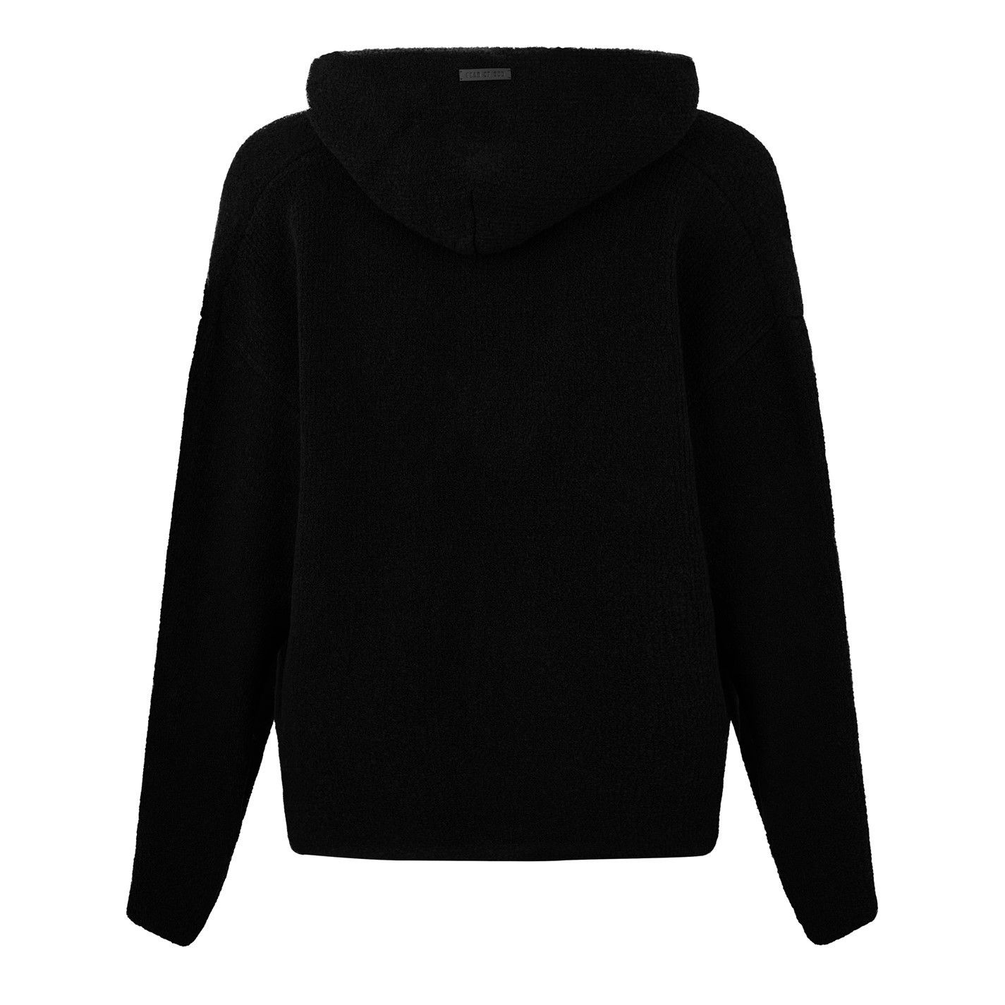 Fear of God Bouclé Polo Hoodie Size US M / EU 48-50 / 2 - 6 Thumbnail