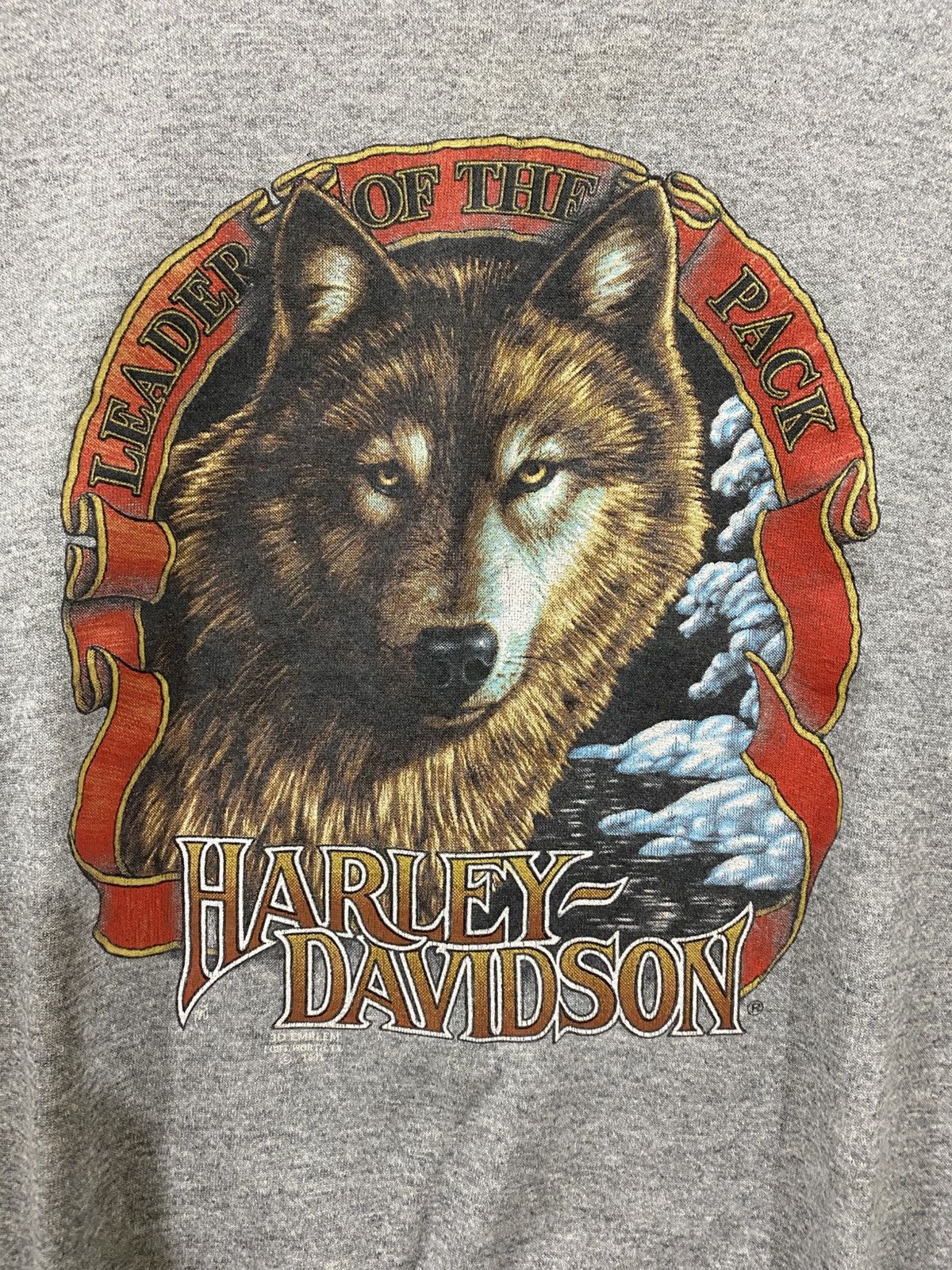 Harley Davidson Vintage Rare 90s Harley Davidson 3D Size US XL / EU 56 / 4 - 5 Thumbnail