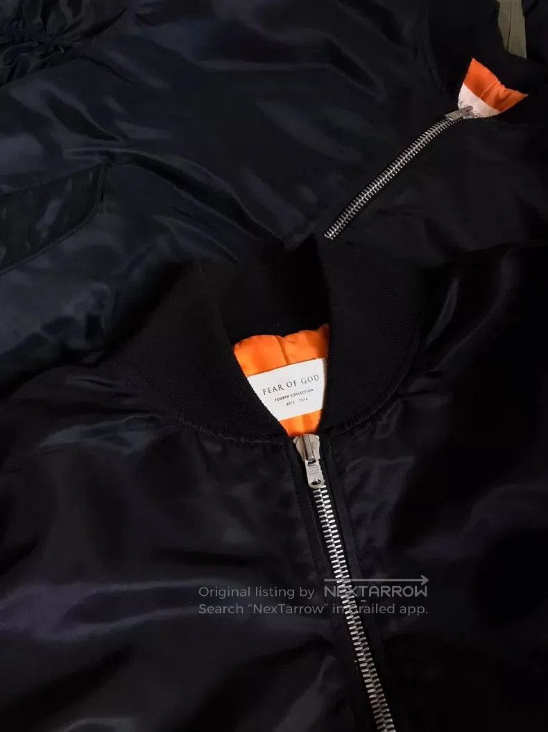Fear of God Fear of God 4th Black Nylon Bomber. Size US M / EU 48-50 / 2 - 3 Thumbnail