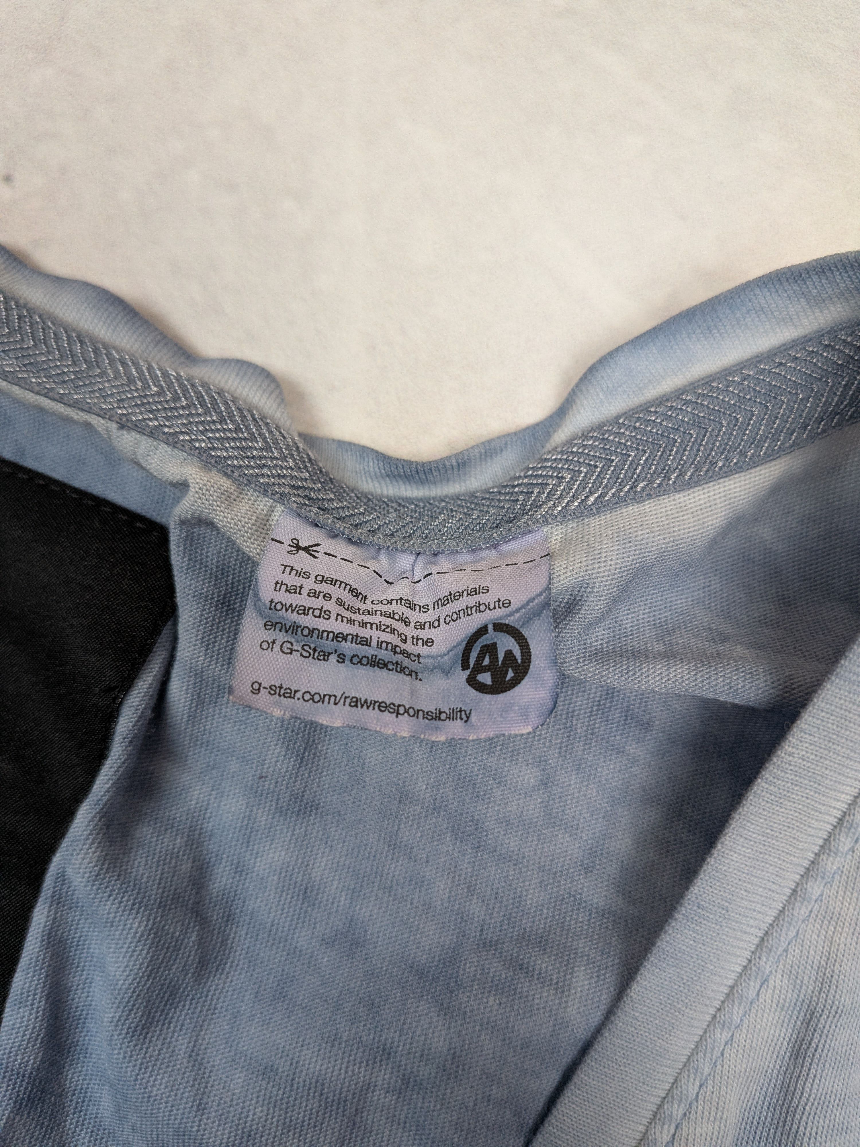 G-Star G-Star Raw T-shirt Organic Cotton Distressed Look Size M Size US M / EU 48-50 / 2 - 11 Thumbnail