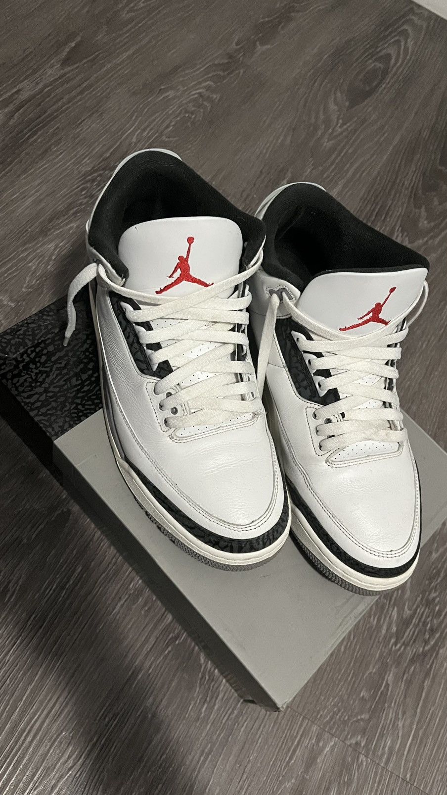 Jordan Brand Jordan 3 greys Size US 12 / EU 45 - 3 Thumbnail