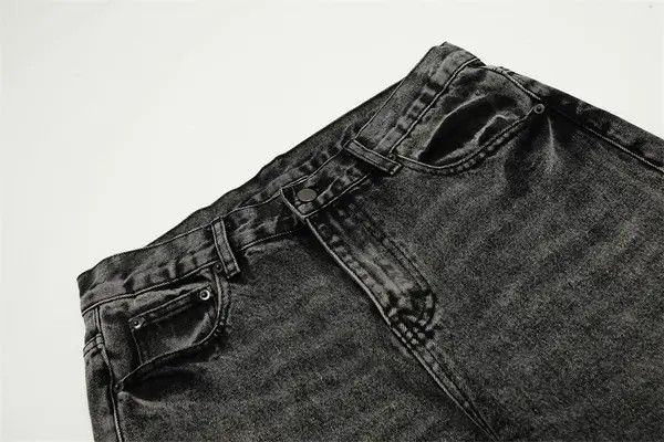 Japanese Brand Men's punk vintage heavy washed distressed jeans Size US 32 / EU 48 - 8 Thumbnail