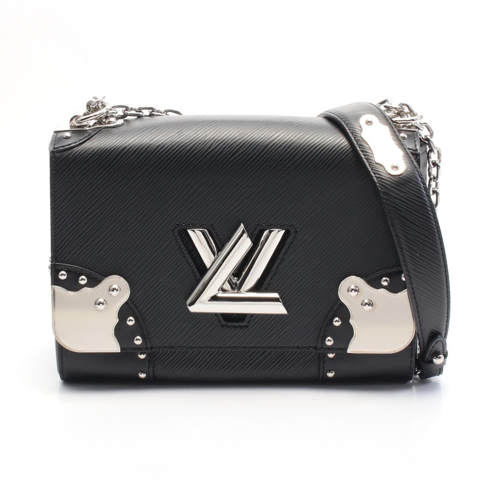 Louis Vuitton Louis Vuitton Twist Mm Epi Shoulder Bag Leather Shoulder Bag M42364 in Black, Women's