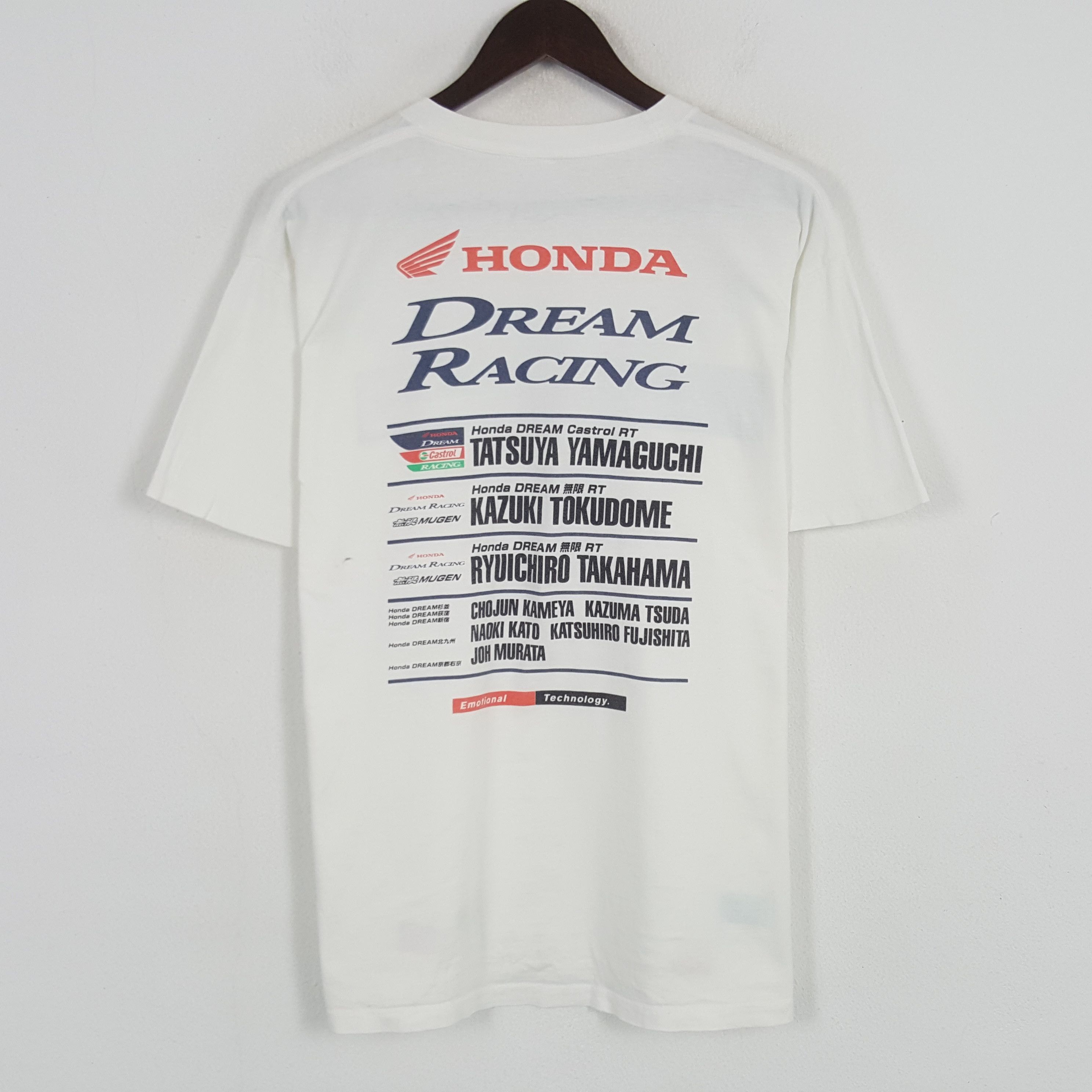 Honda × Vintage Vintage Mugen x Honda Dream Racing Tshirt Size US L / EU 52-54 / 3 - 1 Thumbnail