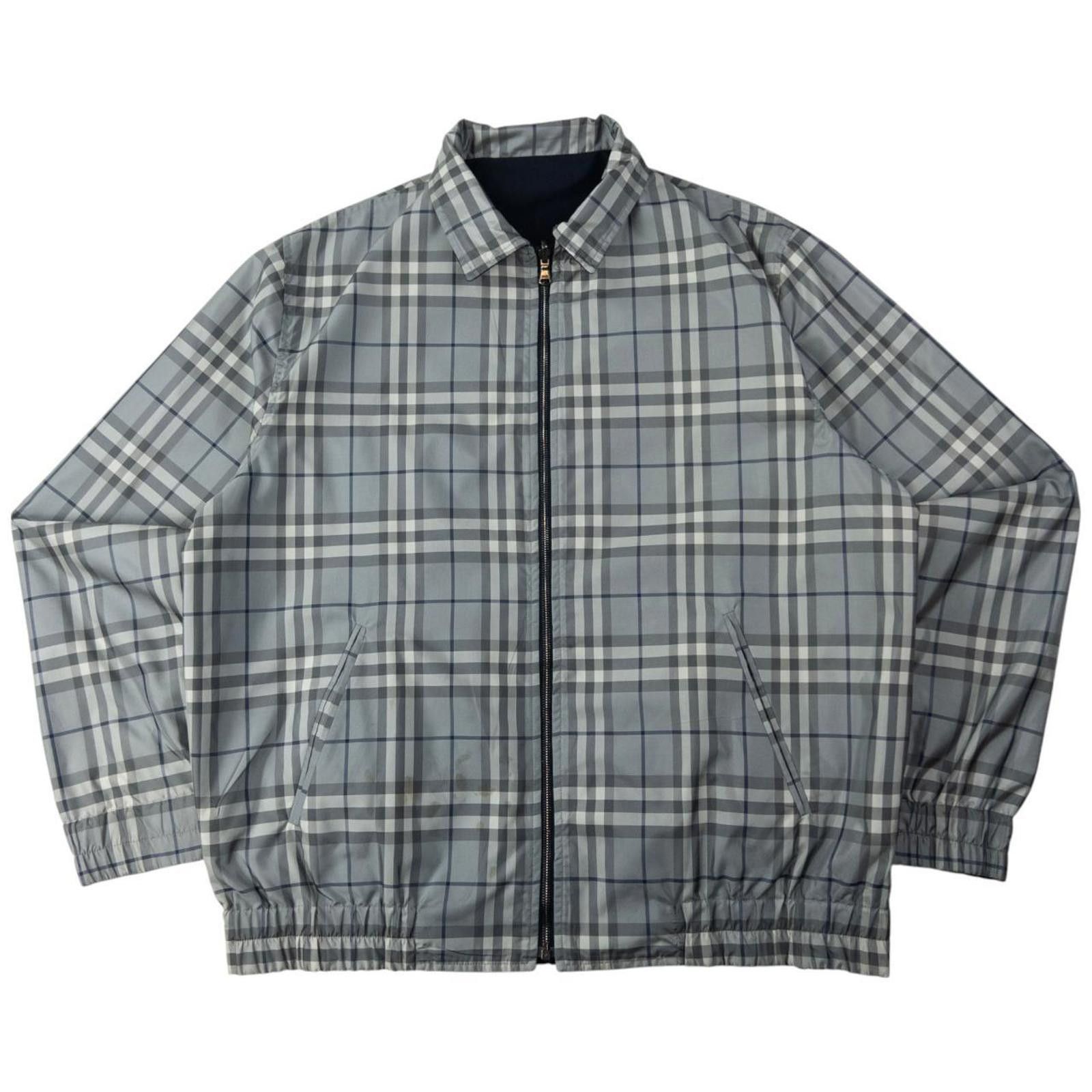Burberry Vintage Burberry Nova Check Reversible Zip Up Jacket Size L Size US L / EU 52-54 / 3 - 1 Thumbnail