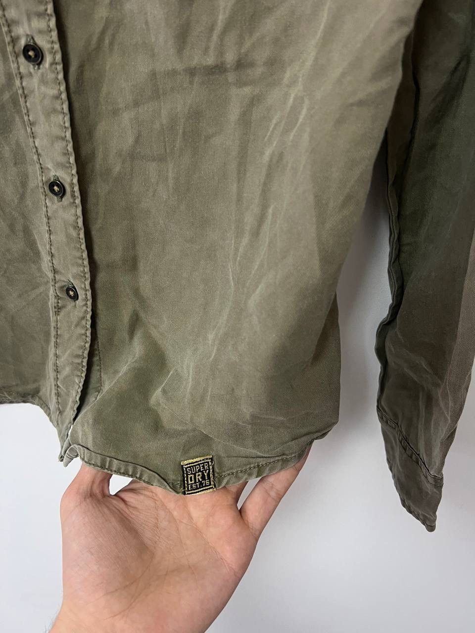 Superdry Vintage Super Dry Military Army Jacket Green US 2 EU 34 Size XS / US 0-2 / IT 36-38 - 11 Thumbnail