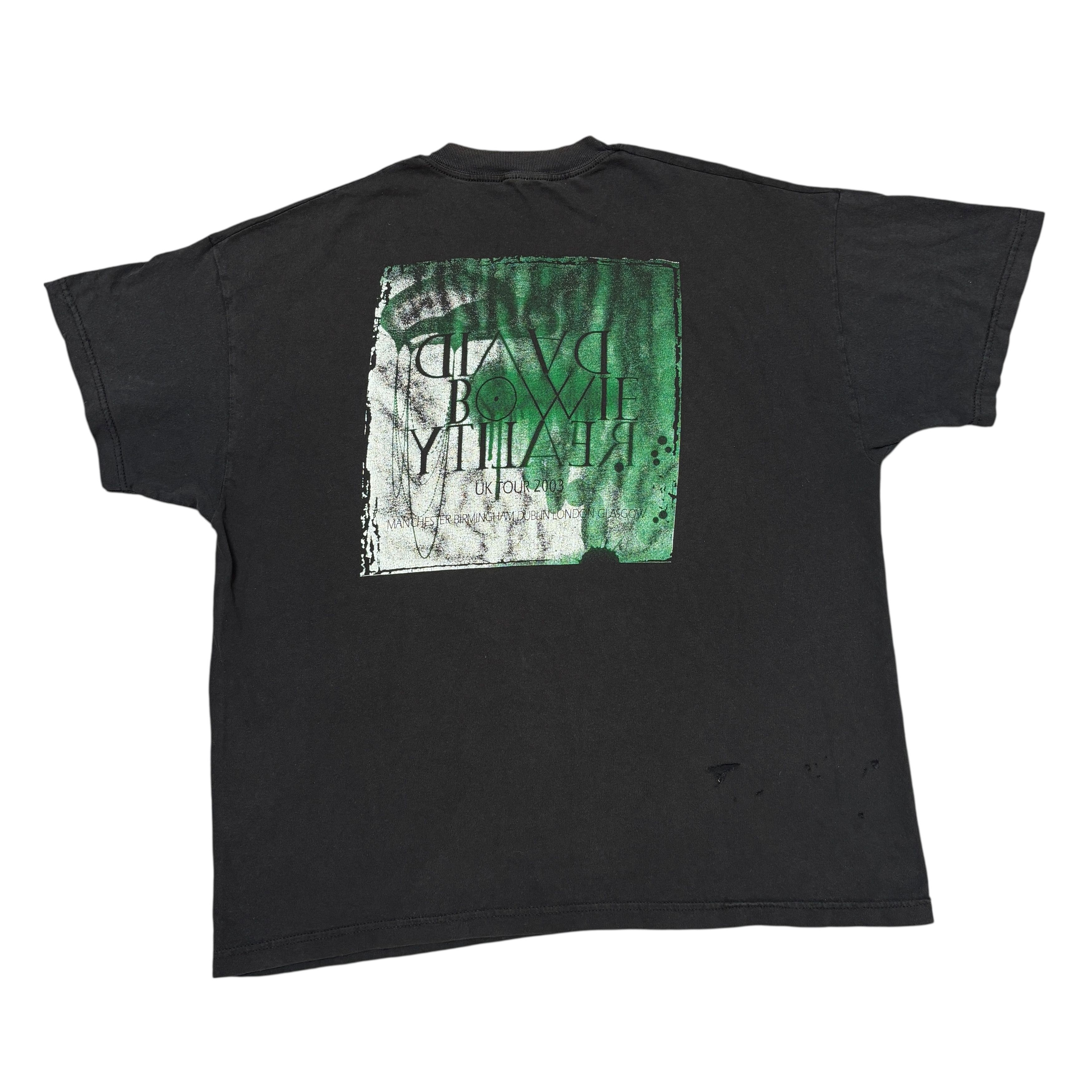 Band Tees Vintage David Bowie Shirt 2003 Tour Vintage Band Tees Size US XL / EU 56 / 4 - 2 Thumbnail