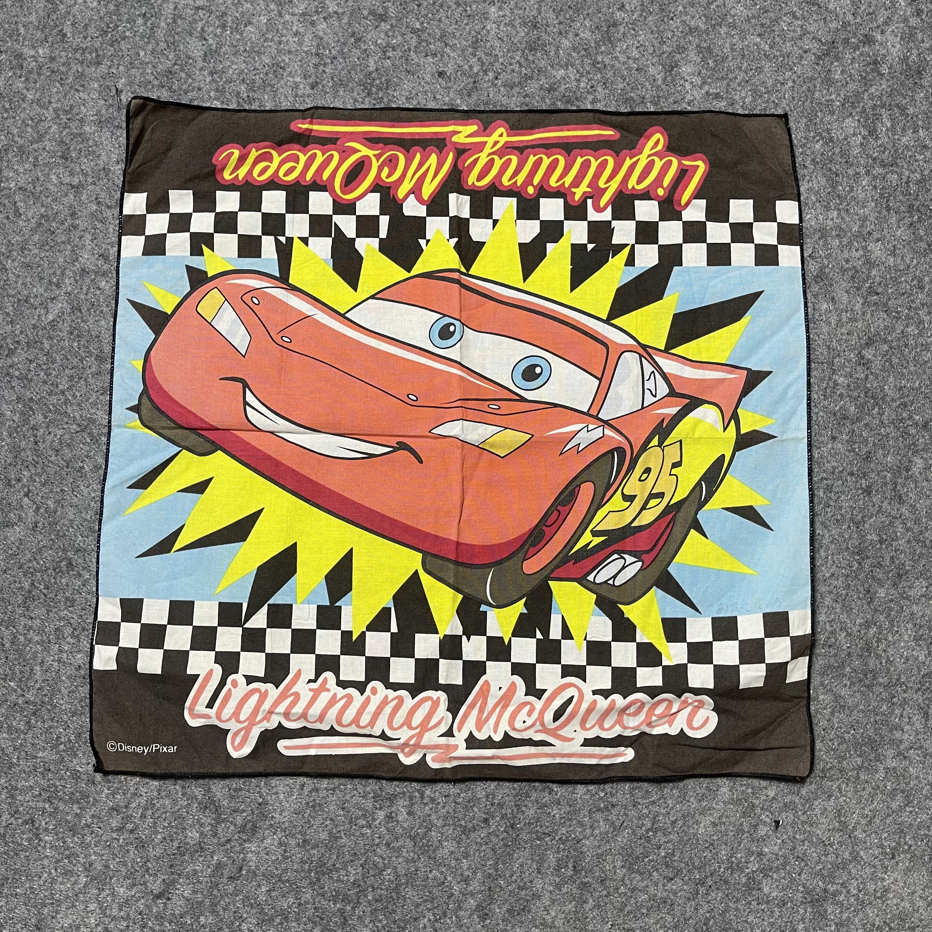 Other Disney Pixar Cars Lightning Mcqueen Handkerchief Bandana Size ONE SIZE - 1 Thumbnail