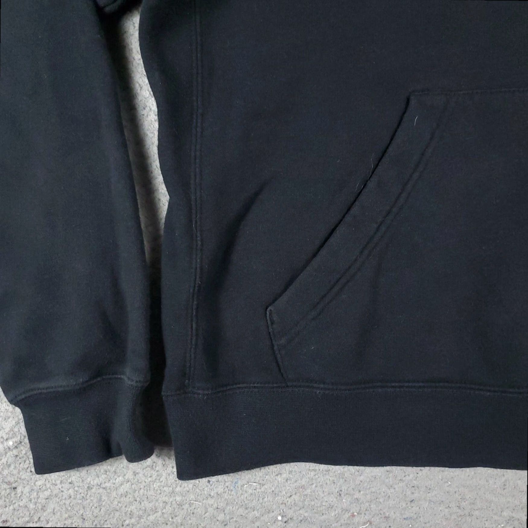 Nike Nike Womens Medium Black Barry Swoosh Pullover Hoodie Sweatshirt Ladies Size M / US 6-8 / IT 42-44 - 4 Thumbnail