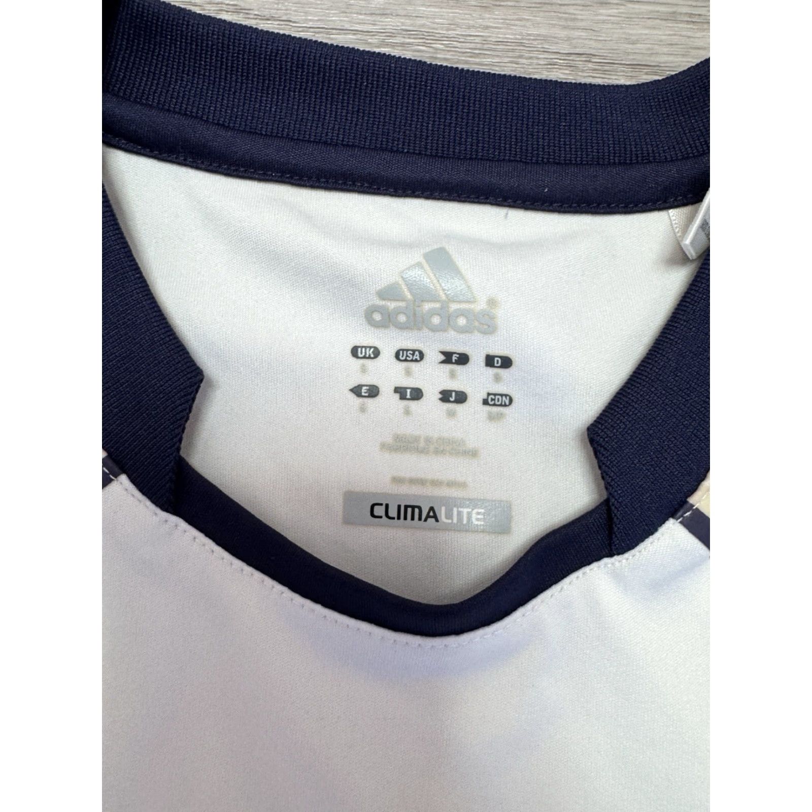 Adidas Adidas Jersey Shirt White Soccer Training Football UEFA Champions League 059925 S Men Size US S / EU 44-46 / 1 - 6 Thumbnail