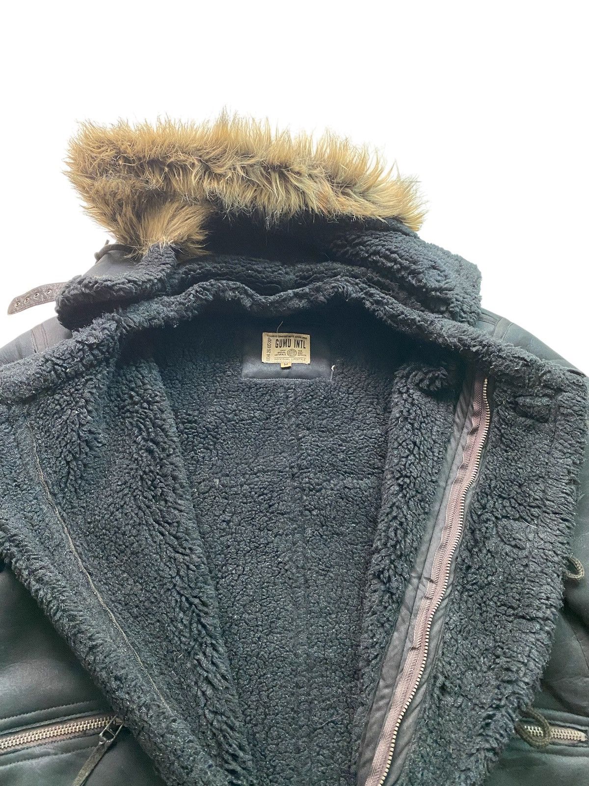 If Six Was Nine × Japanese Brand GUMU INTL US Air Force JKT Type B-7 Flight Jacket HOODIE Size US M / EU 48-50 / 2 - 10 Thumbnail