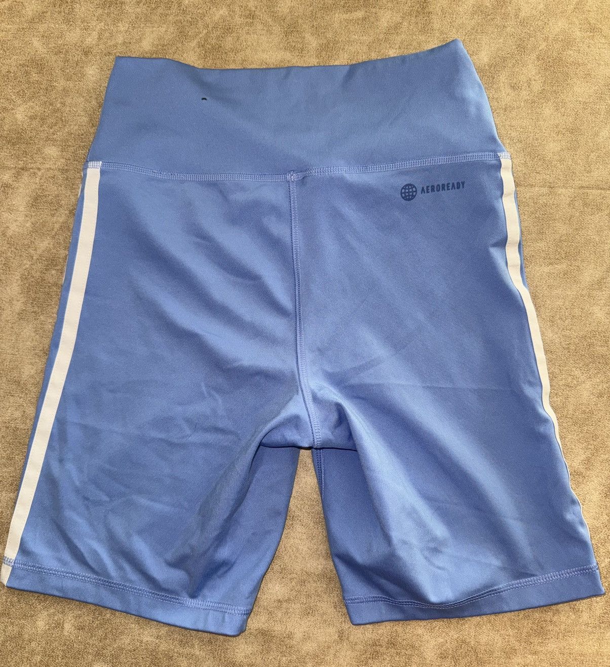 Adidas ADIDAS Women SHORTS Blue And White Stripes Size SMALL S Size 24" / US 00 / IT 34 - 6 Thumbnail