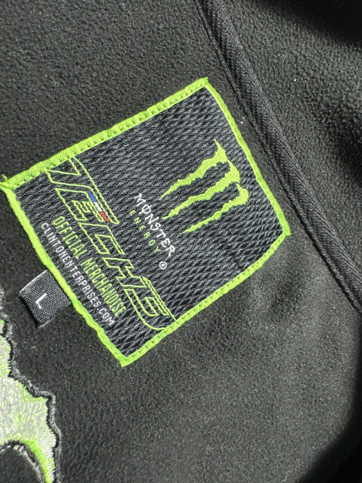 Vintage Monster Energy Full Zip Fleece Jacket Tech 3 Black Size L Size US L / EU 52-54 / 3 - 7 Thumbnail
