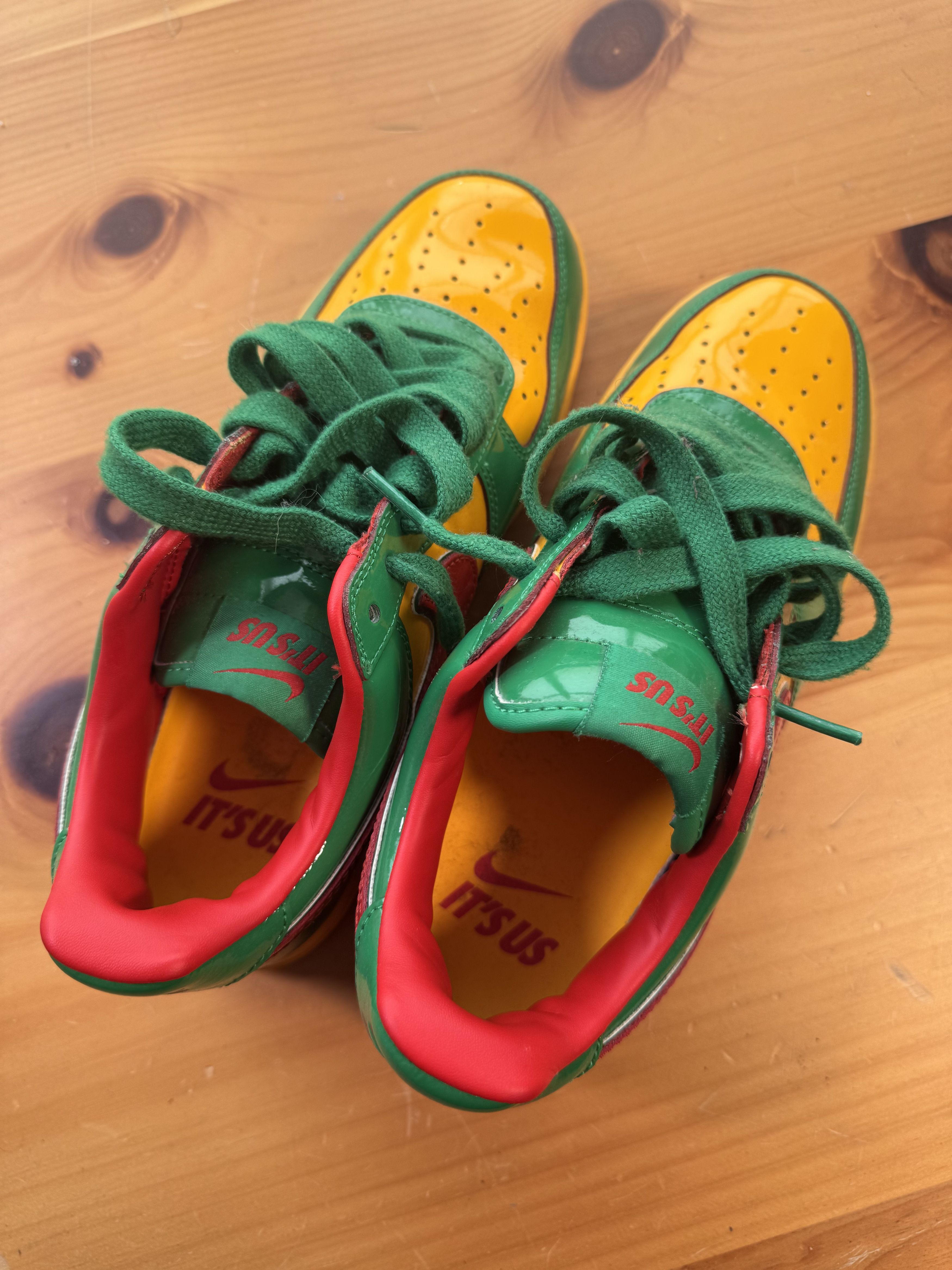 Nike Nike x Concrete Boys Air force 1 Lucky Green Size US 8 / EU 41 - 6 Thumbnail