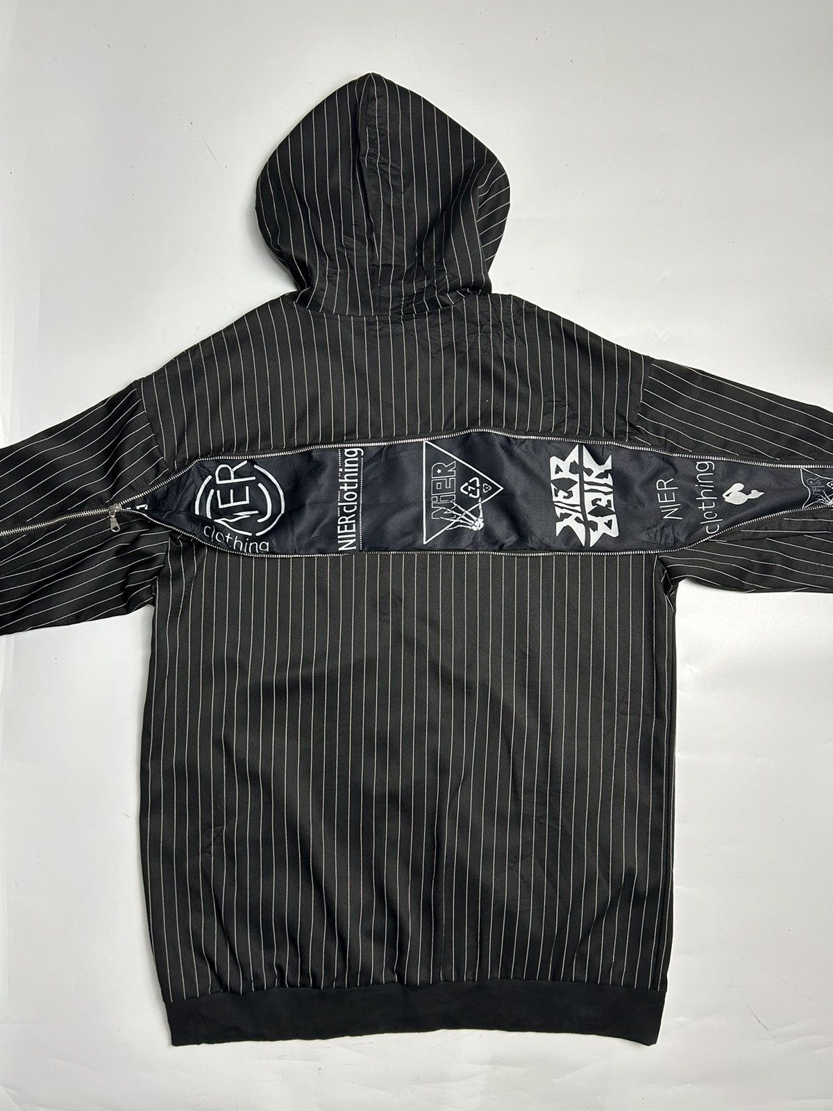 Japanese Brand NIER CLOTHING ZIPPER HOODIE JACKET Size ONE SIZE - 1 Thumbnail