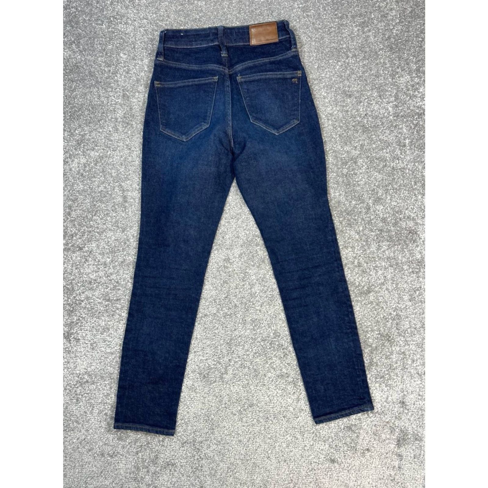 Madewell VINTAGE Madewell Curvy Jeans Women 24 Skinny High Rise Blue Denim Cotton Tencel Elastane 2010s Size 42" / US 20 - 2 Thumbnail