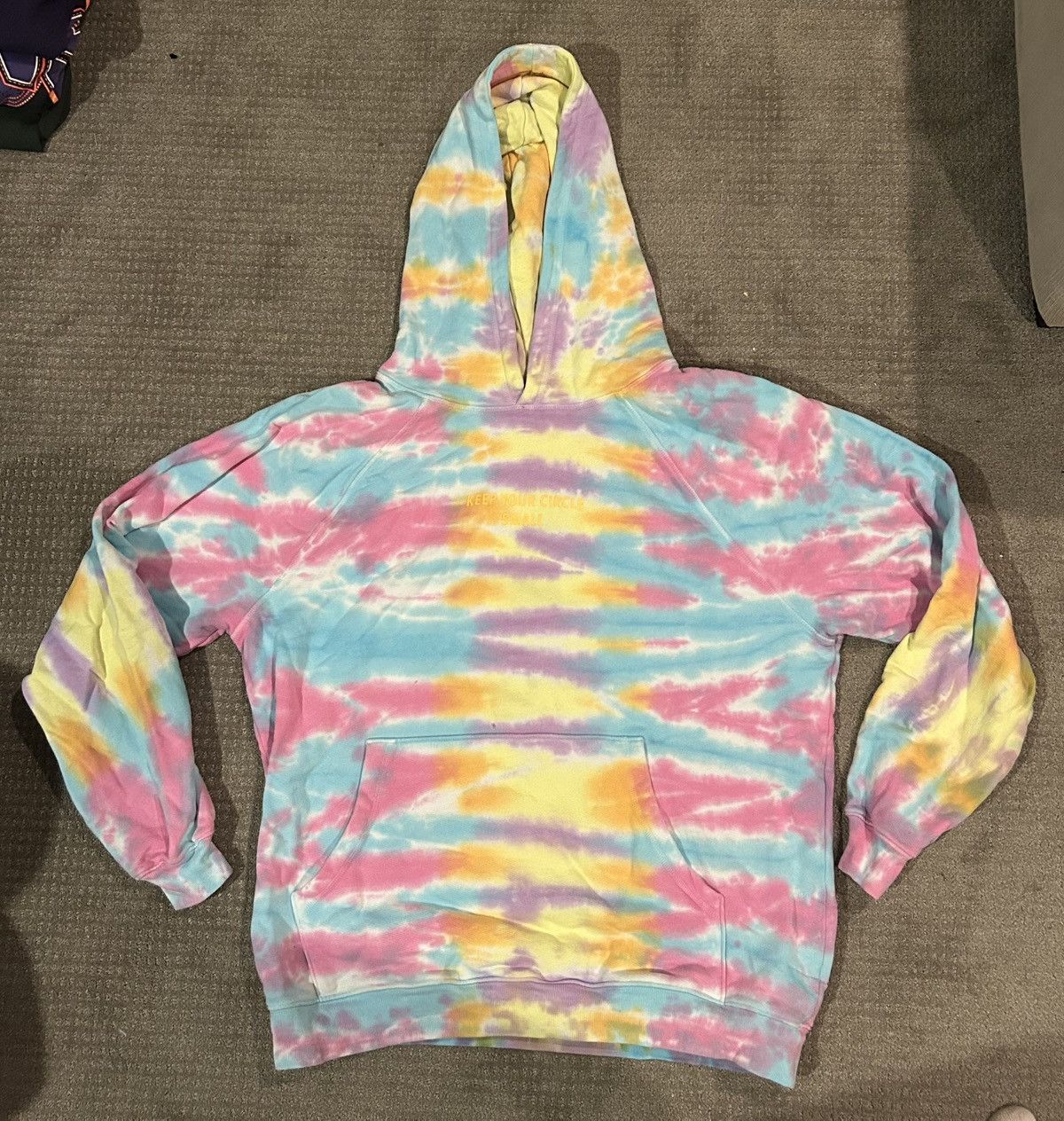 Camp High Camp High Collective “Keep Your Circle Small” Tie Dye Hoodie Size US XL / EU 56 / 4 - 1 Thumbnail